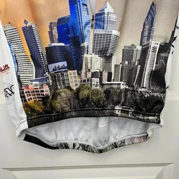 ATAC Philadelphia Cycling Jersey Ocean City NJ Graphic Bike Shirt Mens XL MTB - Picture 13 of 15